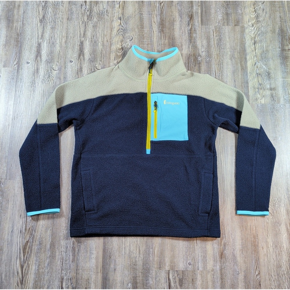 Cotopaxi Jacket Womens Medium Abrazo Half Zip Fleece Pullover Colorblock Hike